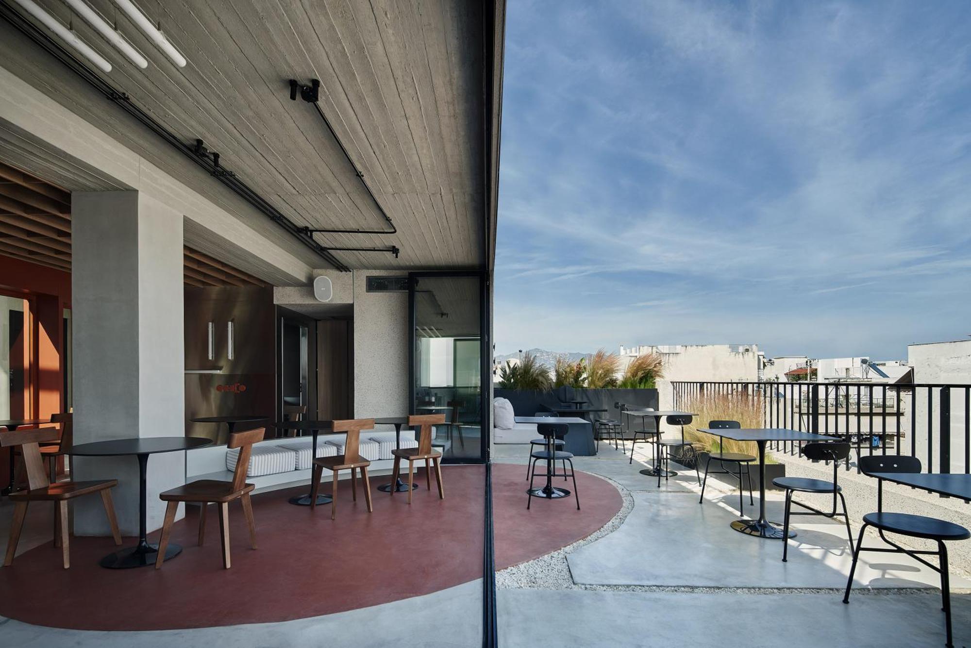 The Newel Psychiko 호텔 아테네 외부 사진 The rooftop of the building