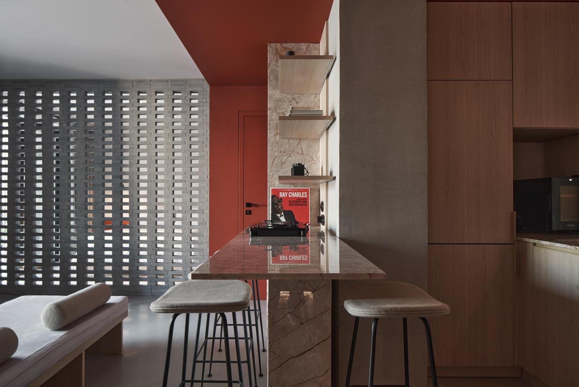The Newel Psychiko 호텔 아테네 외부 사진 3D rendering of a kitchen